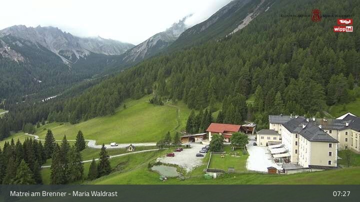 Archiv Foto Webcam Wallfahrt Maria Waldrast am Brenner