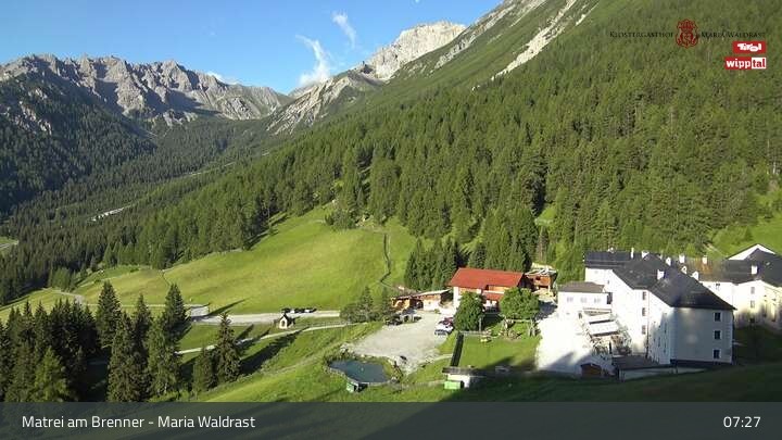 Archiv Foto Webcam Wallfahrt Maria Waldrast am Brenner