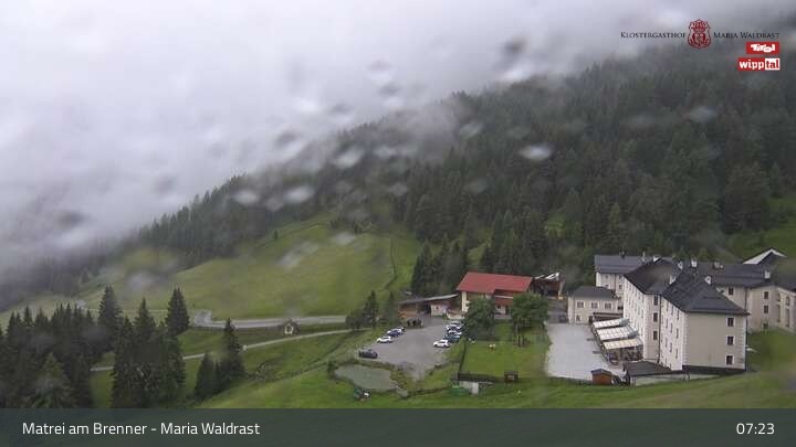 Archiv Foto Webcam Wallfahrt Maria Waldrast am Brenner