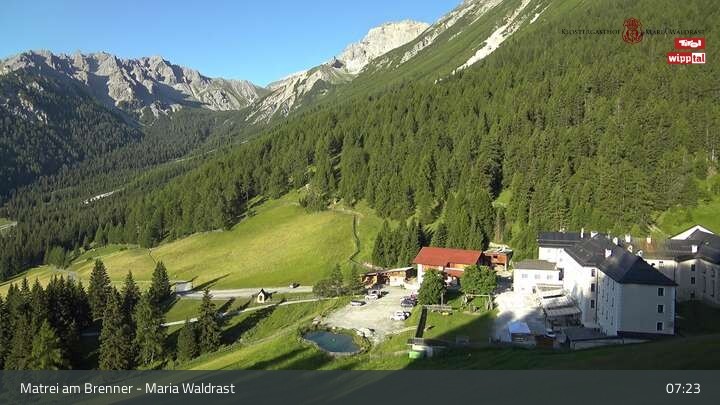 Archiv Foto Webcam Wallfahrt Maria Waldrast am Brenner