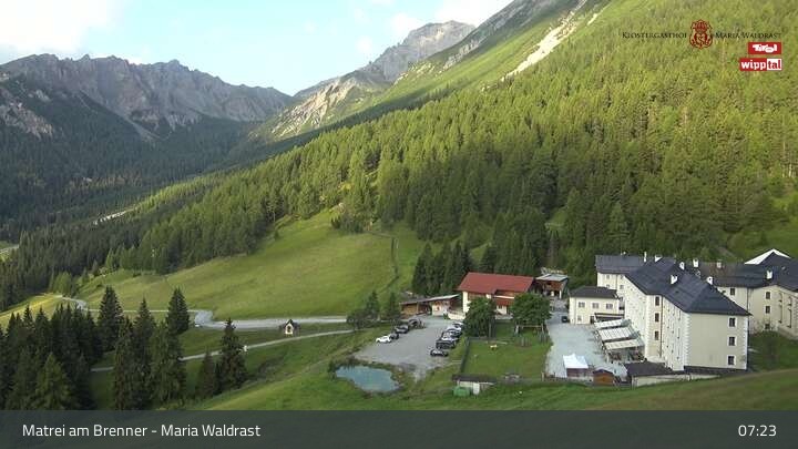Archiv Foto Webcam Wallfahrt Maria Waldrast am Brenner