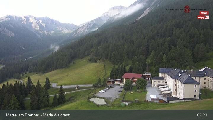 Archiv Foto Webcam Wallfahrt Maria Waldrast am Brenner