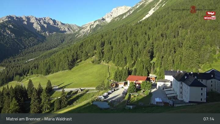 Archiv Foto Webcam Wallfahrt Maria Waldrast am Brenner