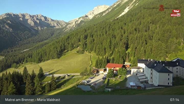 Archiv Foto Webcam Wallfahrt Maria Waldrast am Brenner