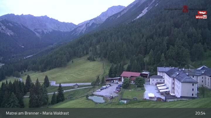 Archiv Foto Webcam Wallfahrt Maria Waldrast am Brenner