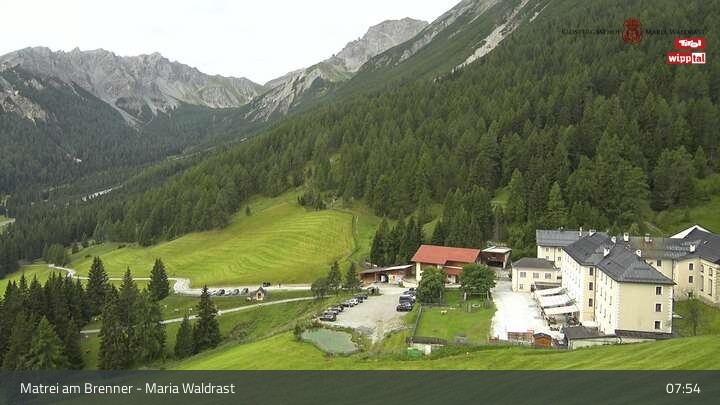 Archiv Foto Webcam Wallfahrt Maria Waldrast am Brenner