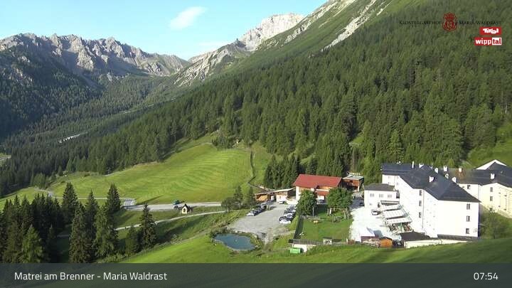 Archiv Foto Webcam Wallfahrt Maria Waldrast am Brenner