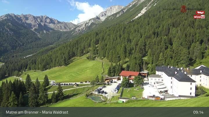 Archiv Foto Webcam Wallfahrt Maria Waldrast am Brenner