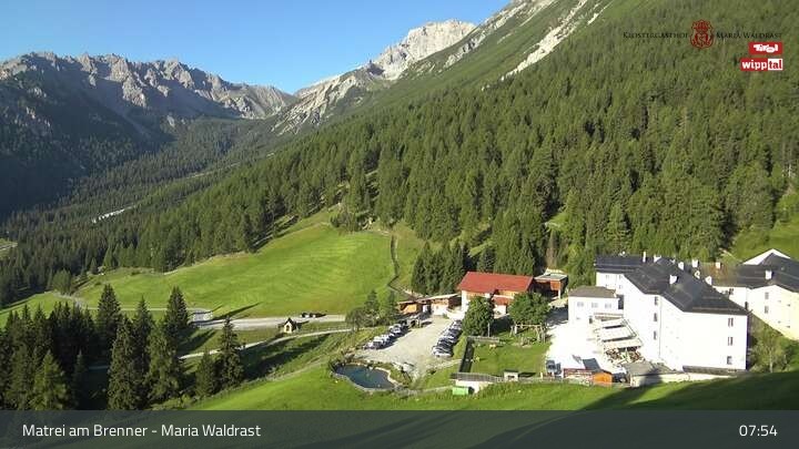 Archiv Foto Webcam Wallfahrt Maria Waldrast am Brenner