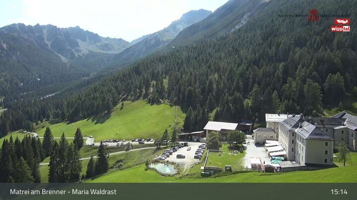 Archiv Foto Webcam Wallfahrt Maria Waldrast am Brenner