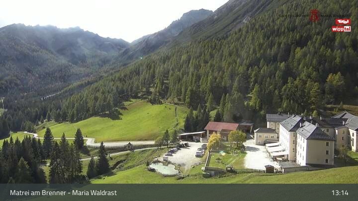 Archiv Foto Webcam Wallfahrt Maria Waldrast am Brenner