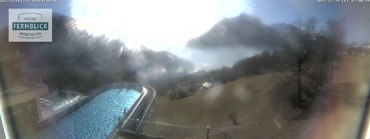 Archiv Foto Webcam Bartholomäberg: Ferienhotel Fernblick