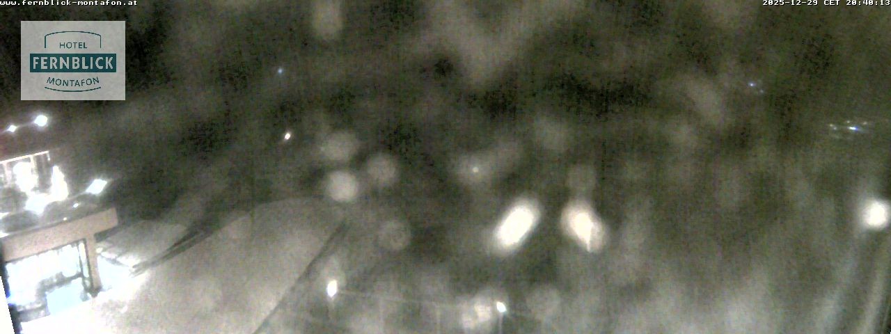 Archiv Foto Webcam Bartholomäberg: Ferienhotel Fernblick