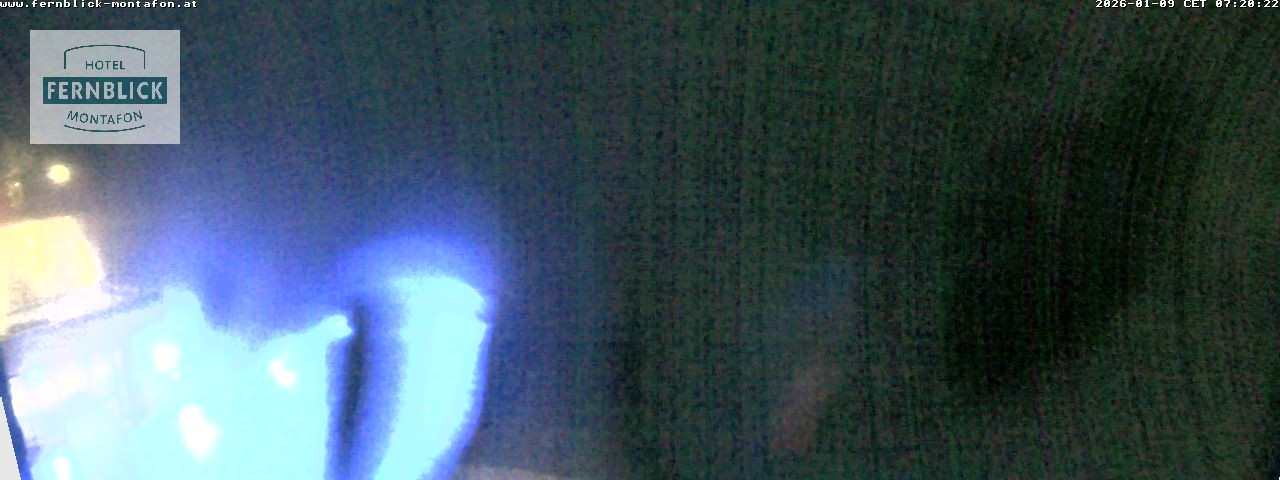 Archiv Foto Webcam Bartholomäberg: Ferienhotel Fernblick