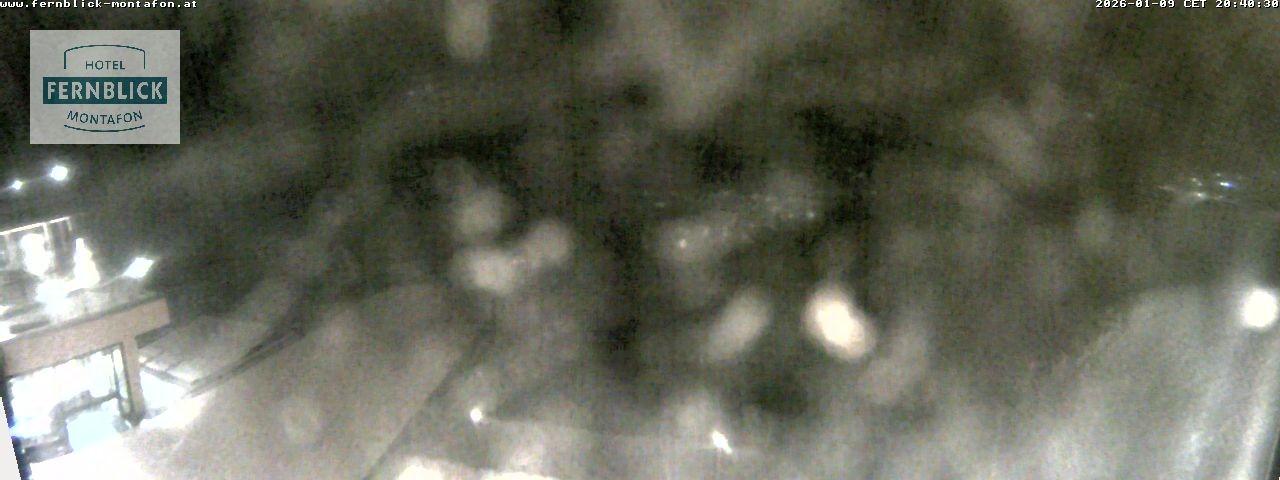 Archiv Foto Webcam Bartholomäberg: Ferienhotel Fernblick