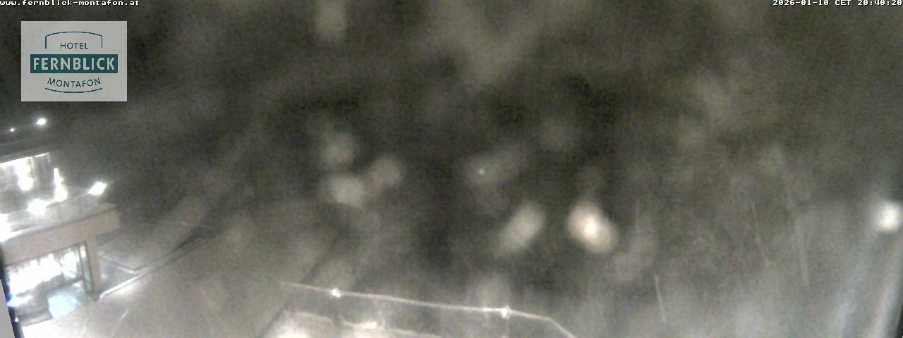 Archiv Foto Webcam Bartholomäberg: Ferienhotel Fernblick