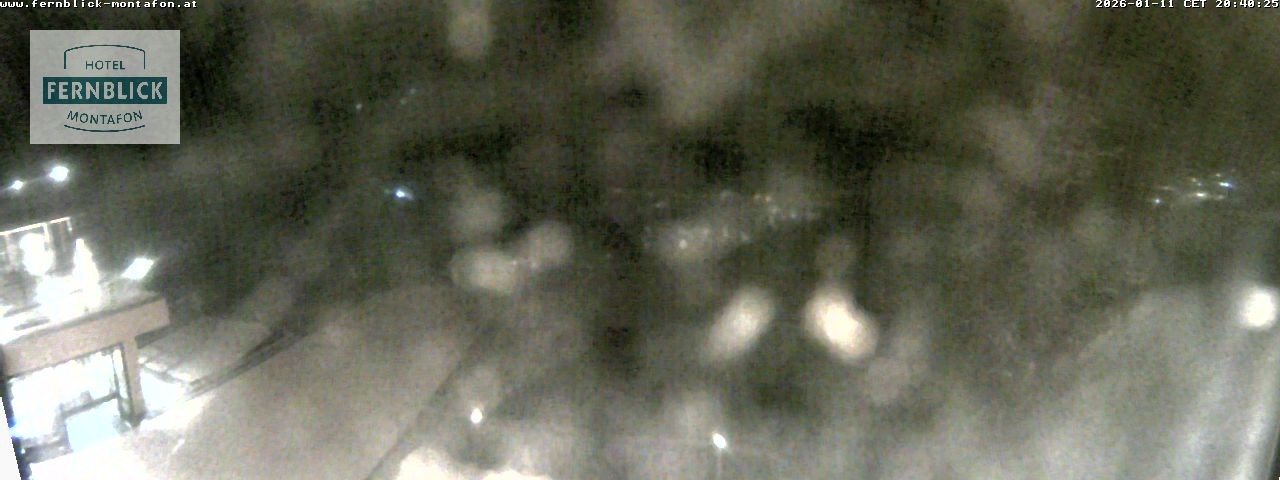 Archiv Foto Webcam Bartholomäberg: Ferienhotel Fernblick