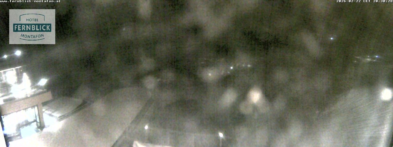 Archiv Foto Webcam Bartholomäberg: Ferienhotel Fernblick