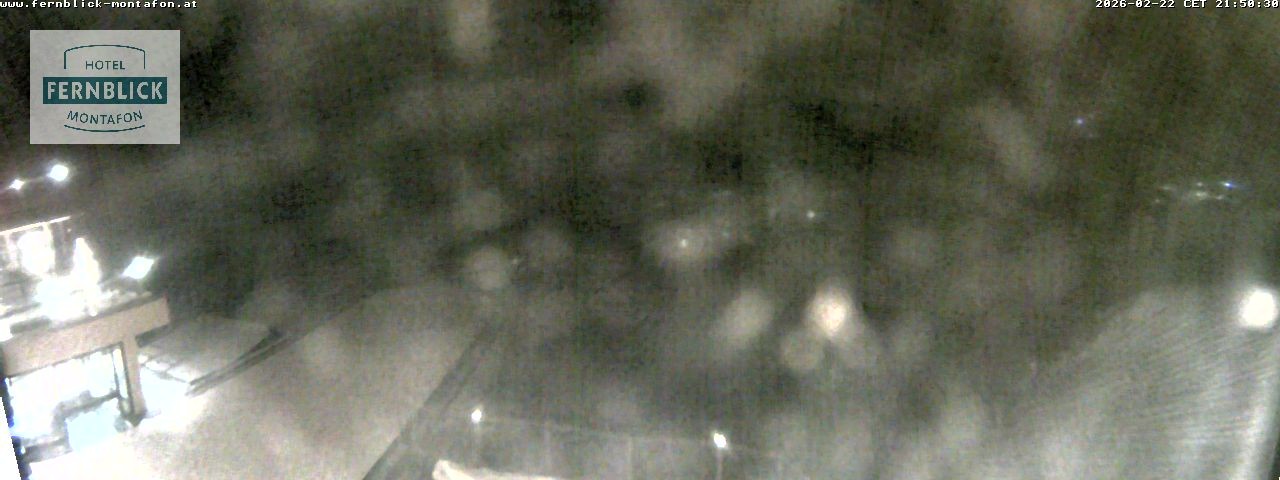 Archiv Foto Webcam Bartholomäberg: Ferienhotel Fernblick