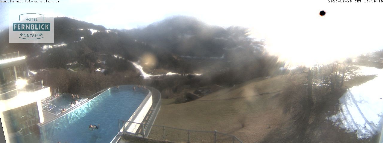 Archiv Foto Webcam Bartholomäberg: Ferienhotel Fernblick