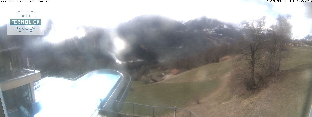 Archiv Foto Webcam Bartholomäberg: Ferienhotel Fernblick