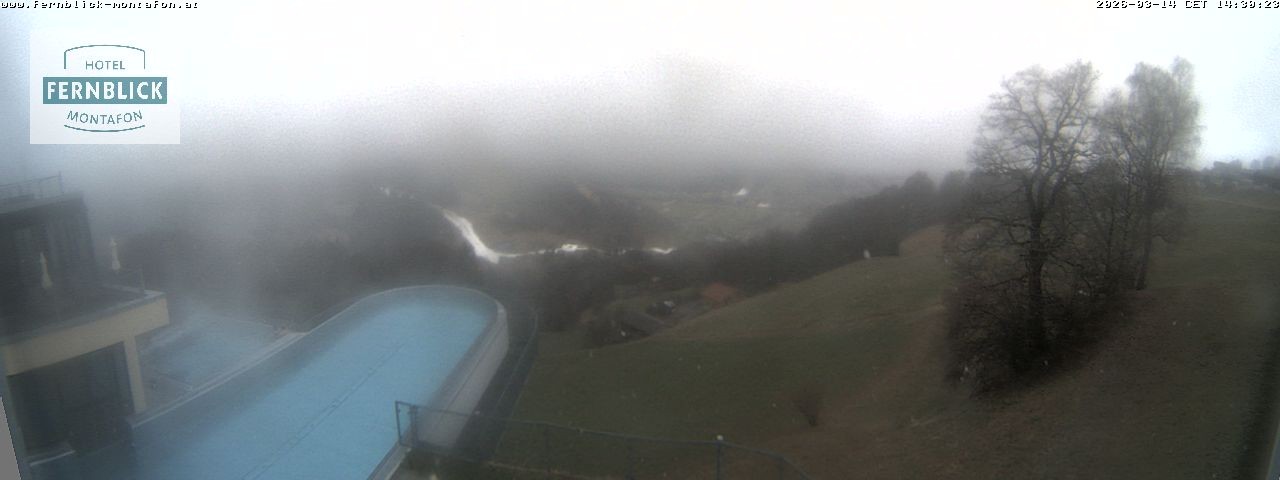 Archiv Foto Webcam Bartholomäberg: Ferienhotel Fernblick