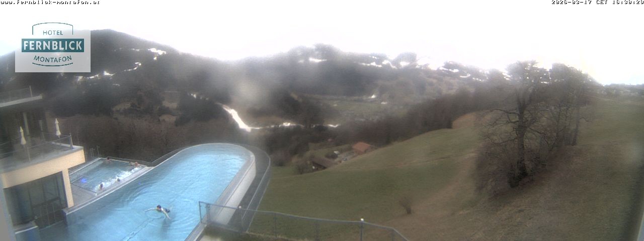 Archiv Foto Webcam Bartholomäberg: Ferienhotel Fernblick