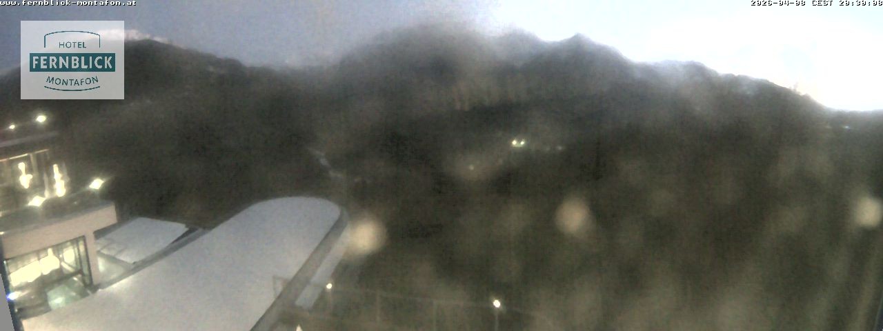 Archiv Foto Webcam Bartholomäberg: Ferienhotel Fernblick