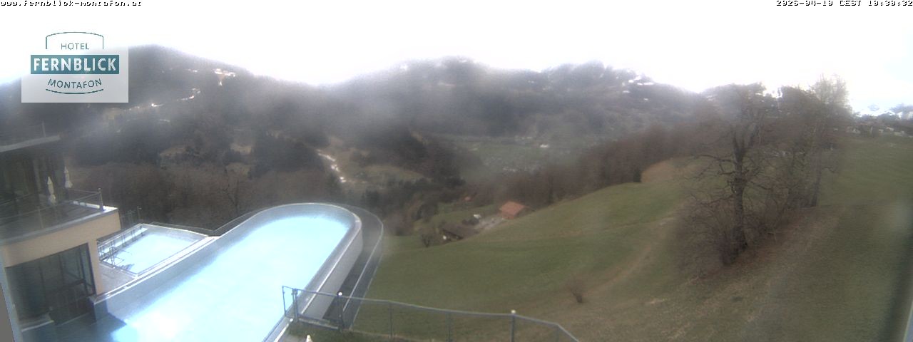 Archiv Foto Webcam Bartholomäberg: Ferienhotel Fernblick