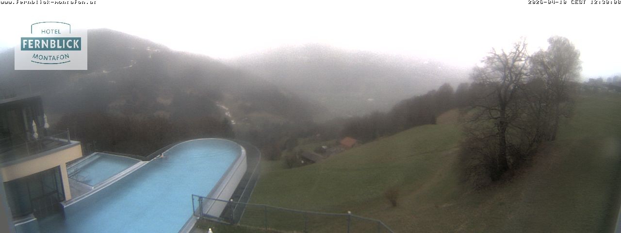 Archiv Foto Webcam Bartholomäberg: Ferienhotel Fernblick