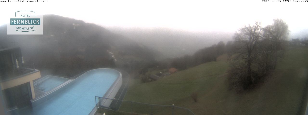 Archiv Foto Webcam Bartholomäberg: Ferienhotel Fernblick