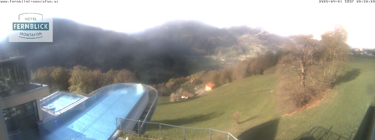 Archiv Foto Webcam Bartholomäberg: Ferienhotel Fernblick