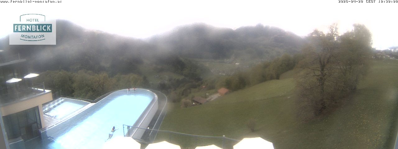 Archiv Foto Webcam Bartholomäberg: Ferienhotel Fernblick