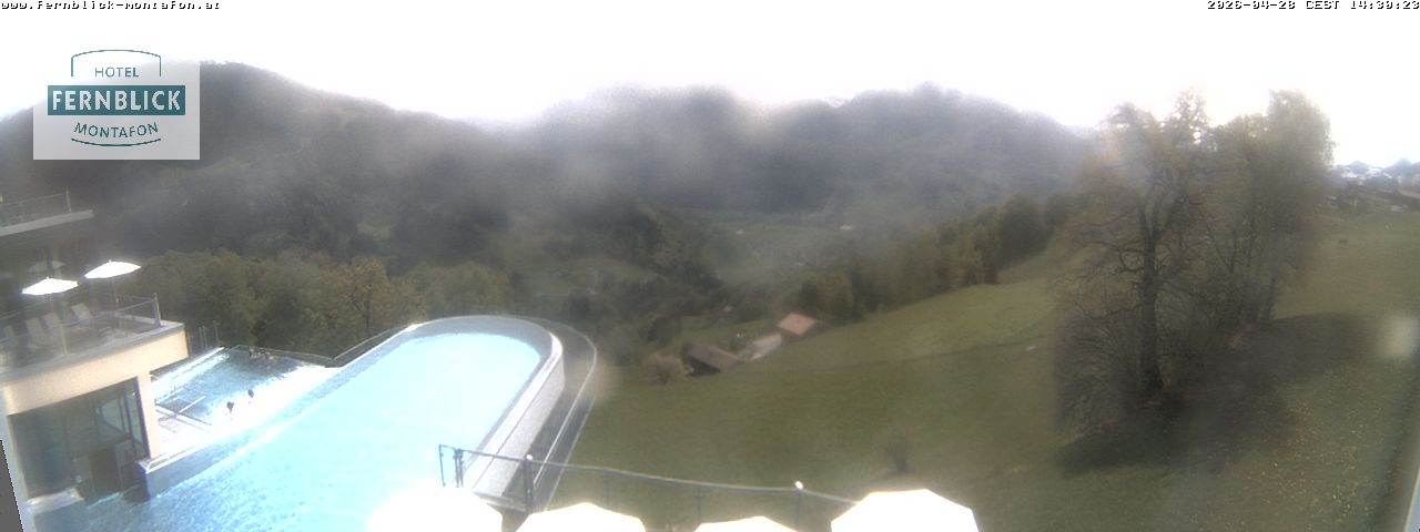 Archiv Foto Webcam Bartholomäberg: Ferienhotel Fernblick