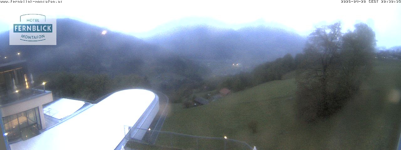 Archiv Foto Webcam Bartholomäberg: Ferienhotel Fernblick