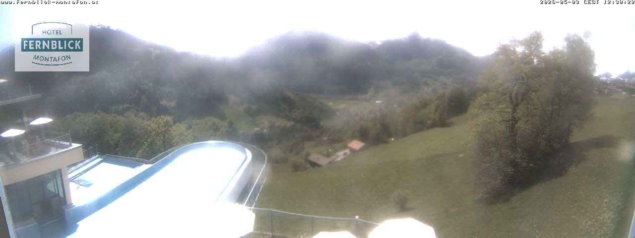Archiv Foto Webcam Bartholomäberg: Ferienhotel Fernblick
