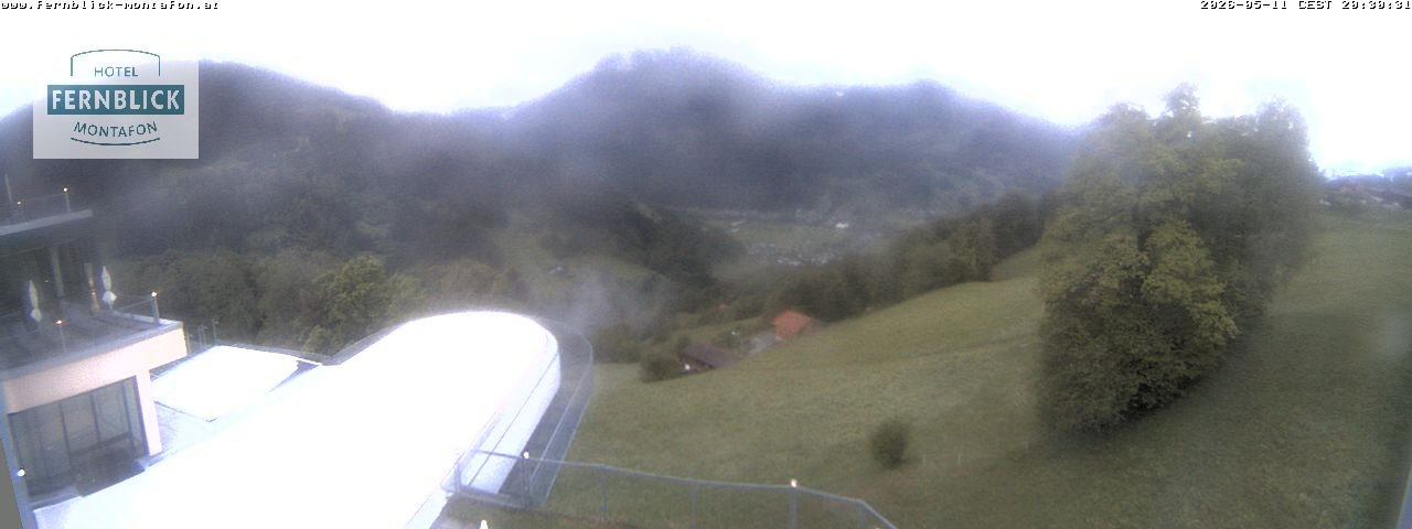 Archiv Foto Webcam Bartholomäberg: Ferienhotel Fernblick