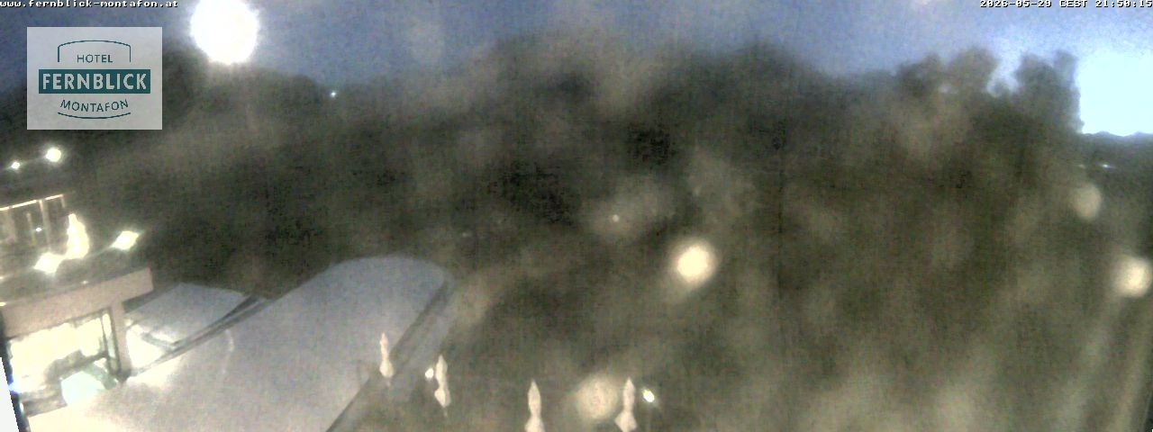 Archiv Foto Webcam Bartholomäberg: Ferienhotel Fernblick