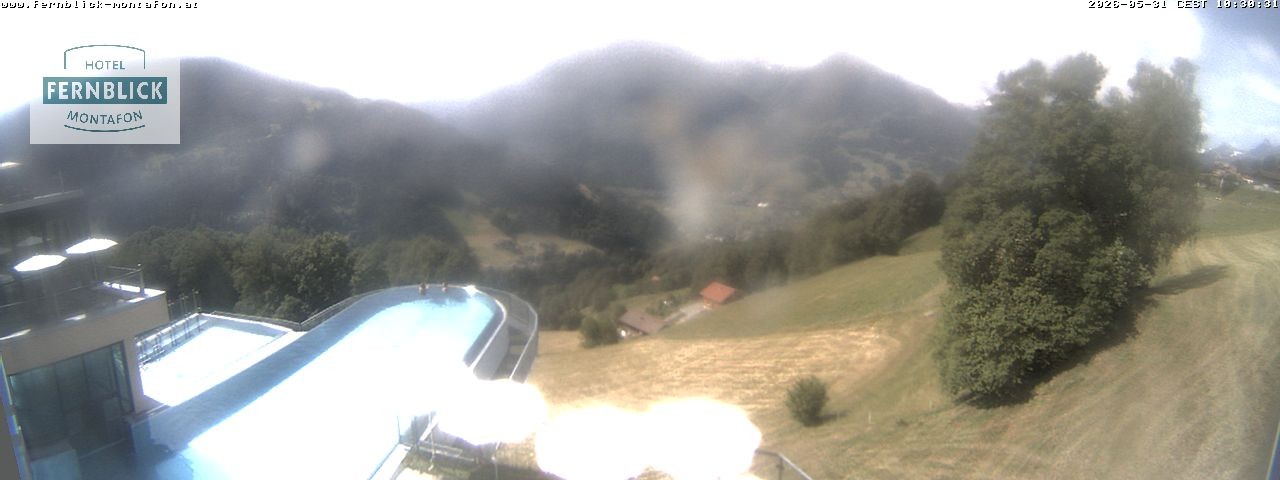 Archiv Foto Webcam Bartholomäberg: Ferienhotel Fernblick