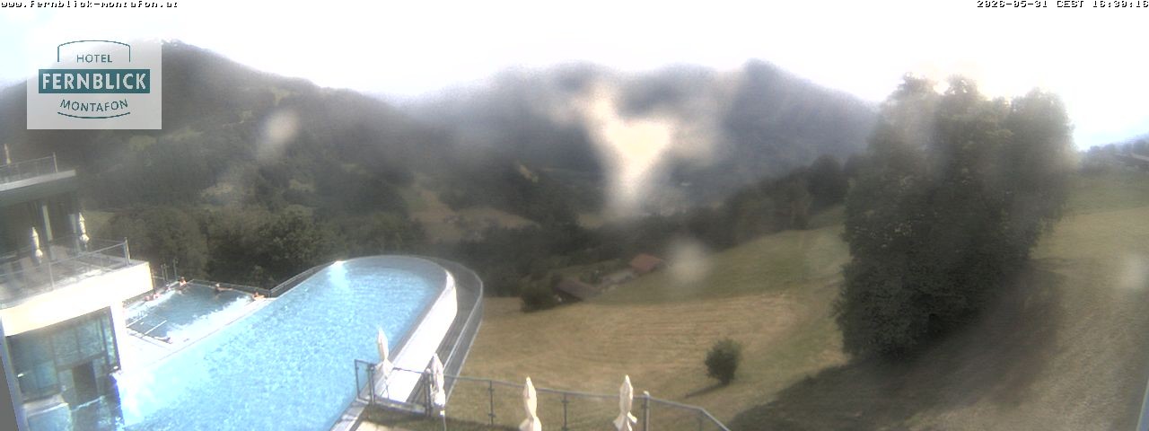 Archiv Foto Webcam Bartholomäberg: Ferienhotel Fernblick