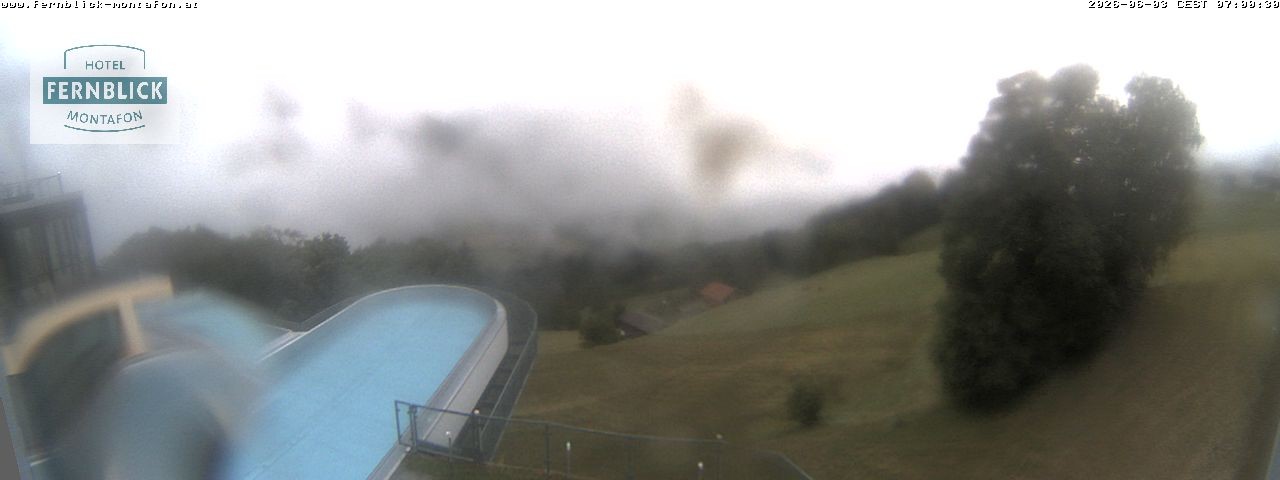 Archiv Foto Webcam Bartholomäberg: Ferienhotel Fernblick