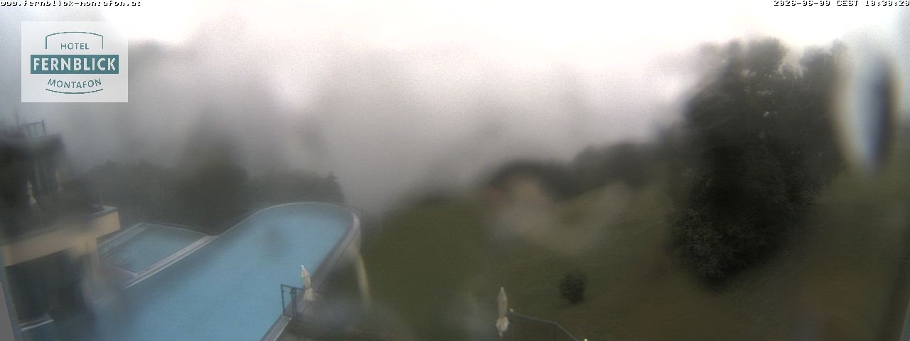 Archiv Foto Webcam Bartholomäberg: Ferienhotel Fernblick