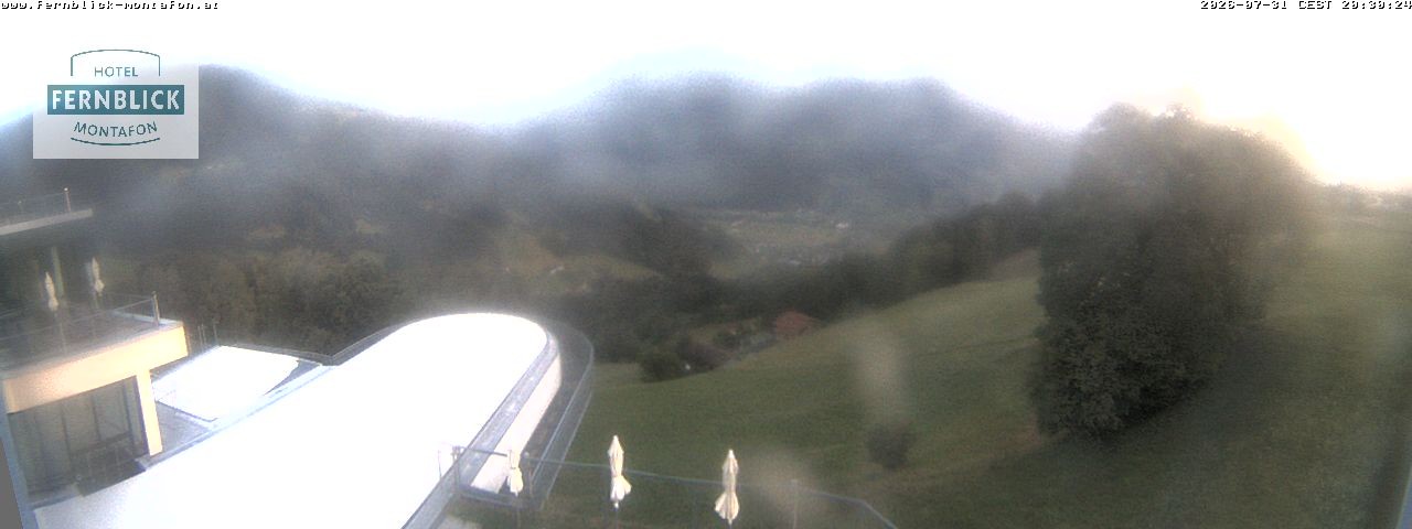 Archiv Foto Webcam Bartholomäberg: Ferienhotel Fernblick