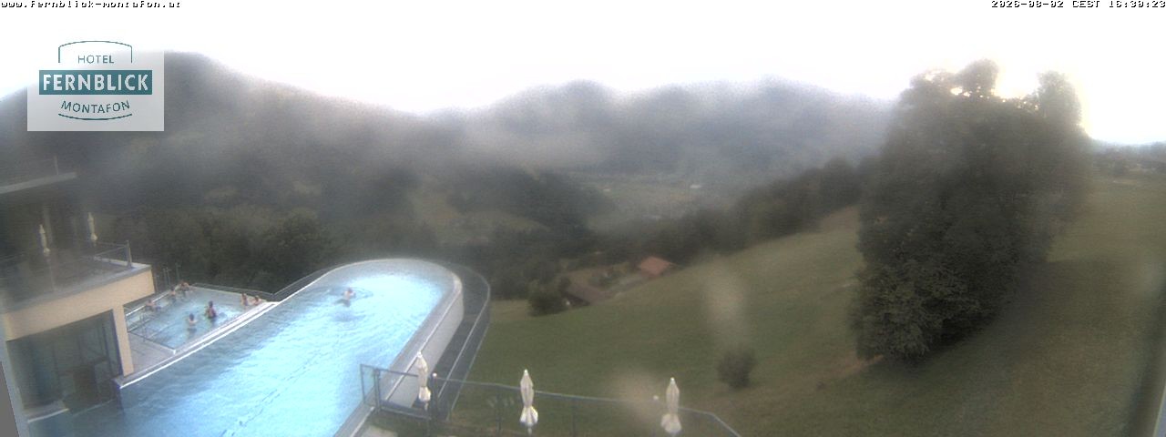 Archiv Foto Webcam Bartholomäberg: Ferienhotel Fernblick