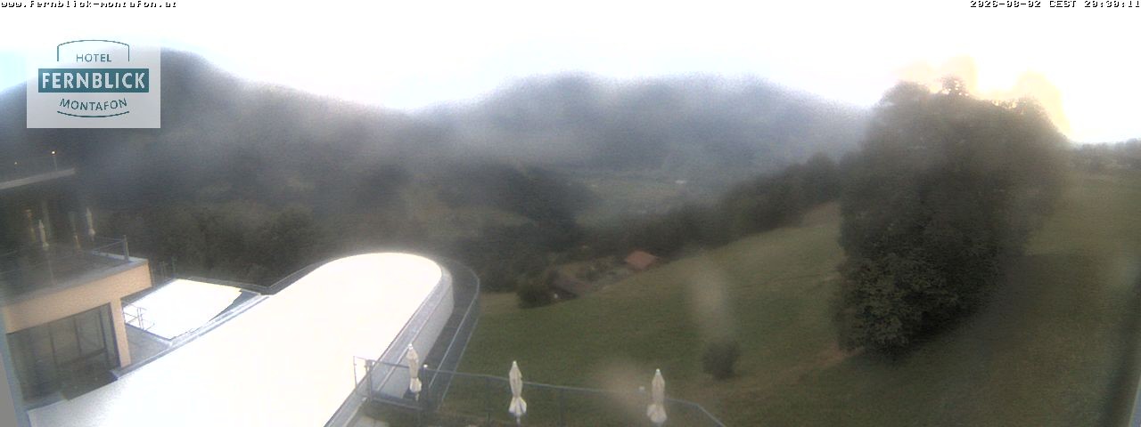 Archiv Foto Webcam Bartholomäberg: Ferienhotel Fernblick
