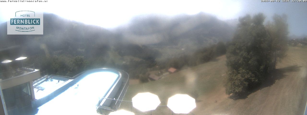 Archiv Foto Webcam Bartholomäberg: Ferienhotel Fernblick