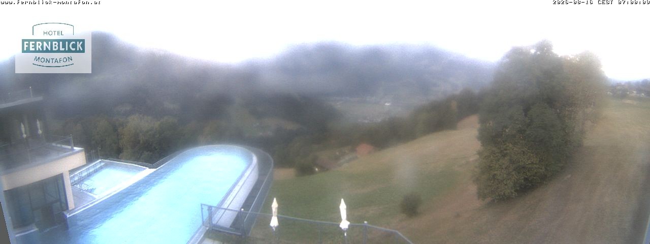 Archiv Foto Webcam Bartholomäberg: Ferienhotel Fernblick