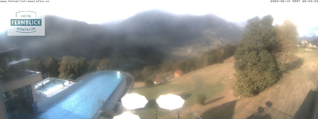 Archiv Foto Webcam Bartholomäberg: Ferienhotel Fernblick