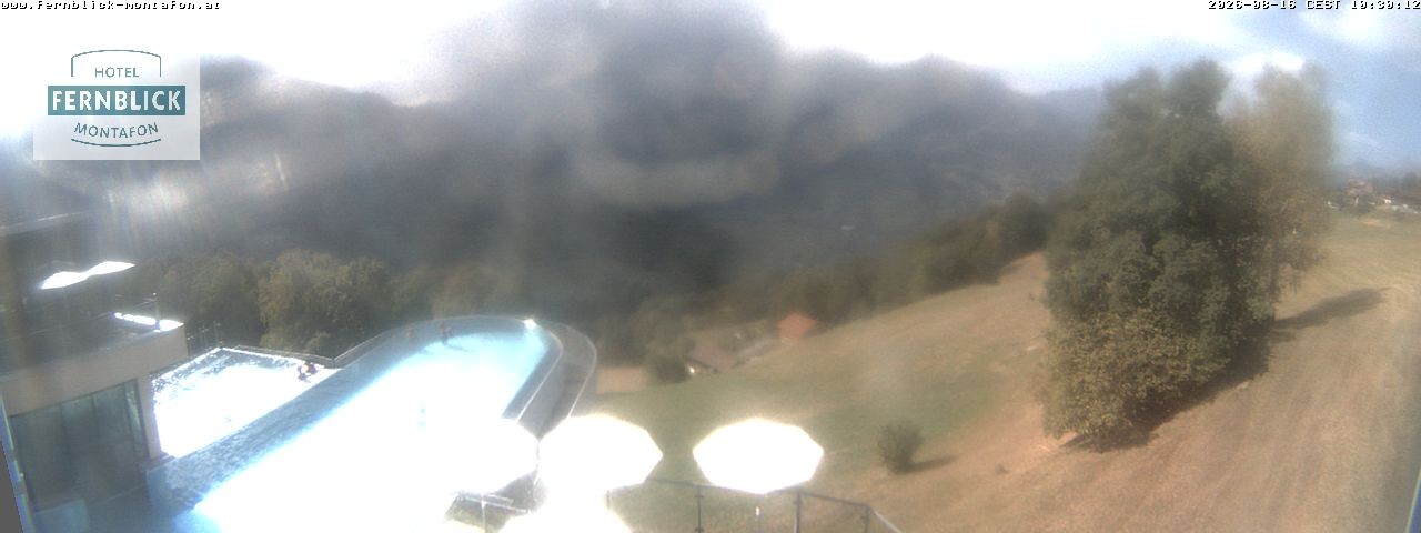 Archiv Foto Webcam Bartholomäberg: Ferienhotel Fernblick