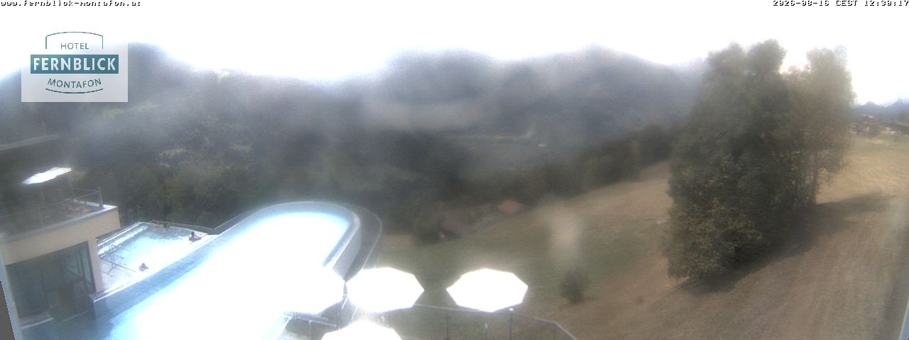 Archiv Foto Webcam Bartholomäberg: Ferienhotel Fernblick